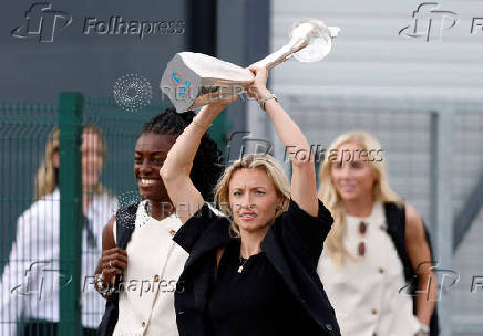 UEFA Women's Euro 2025 - England return after their UEFA Women's Euro 2025 victory