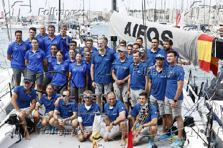Felipe VI participa en la primera regata de la Copa del Rey en Palma