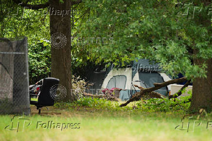 Homeless encampment in Washington, D.C.