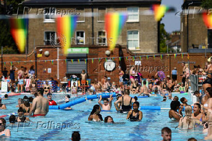 Heatwave in London