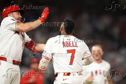 MLB: Los Angeles Dodgers at Los Angeles Angels