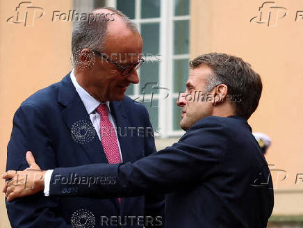 FILE PHOTO: French President Macron visits Germany
