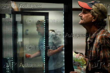 Food pantry is busy, weeks into the continuing U.S. government shutdown, in Fountain