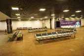 Fotos dentro do Aeroporto Internacional Salgado Filho, em Porto Alegre