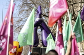 International Women's Day march in Paris