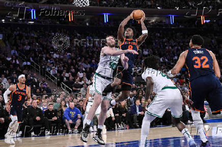NBA: Boston Celtics at New York Knicks