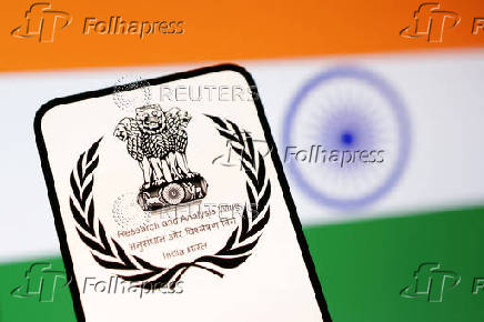Illustration shows RAW (Research and Analysis Wing) logo and Indian flag