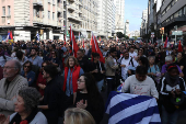 Comienza el cortejo fúnebre del expresidente uruguayo José Mujica