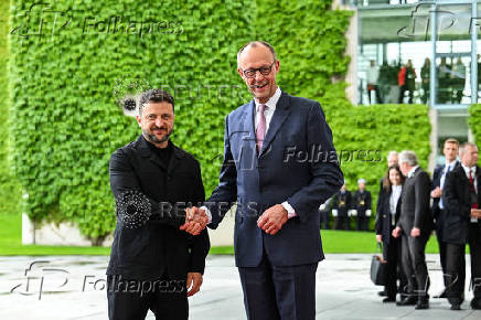 Ukraine's President Zelenskiy visits Germany