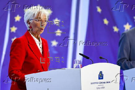 European Central Bank Governing Council holds press conference
