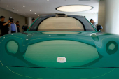 FILE PHOTO: Xiaomi's new electric SUV YU7 is displayed at a Xiaomi store in Beijing