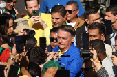 Ato em São paulo convocado por Jair Bolsonaro