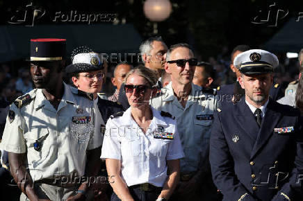 Eve of the annual Bastille Day Parade in the French capital