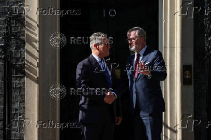 British Prime Minister Starmer meets Czech Prime Minister Fiala, in London