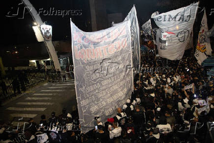 Protesto Torcida do Corinthians