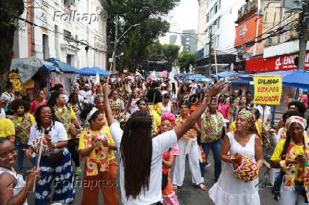 Marcha das Mulheres Negras, em Salvador