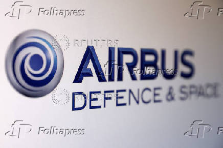 Illustration shows Airbus Defence & Space logo