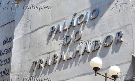 Palacio do trabalhador da força sindical em são paulo