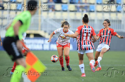 SANTANA DE PARNAIBA, SP, 15.05.2025-PAULISTAO FEMININO-RB BRAGANTINO X SAO PAULO