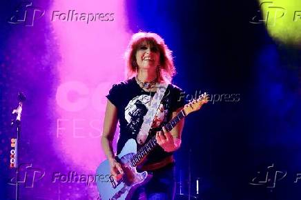 Banda inglesa Pretenders participa do evento C6 Fest