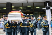 Funeral ceremony of Moldovan composer Eugen Doga in Chisinau