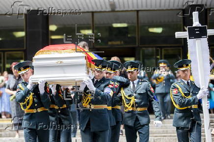Funeral ceremony of Moldovan composer Eugen Doga in Chisinau