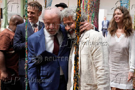 Brazil's President Luiz Inacio Lula da Silva visits France