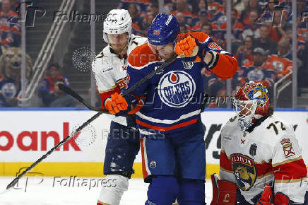 NHL: Stanley Cup Final-Florida Panthers at Edmonton Oilers