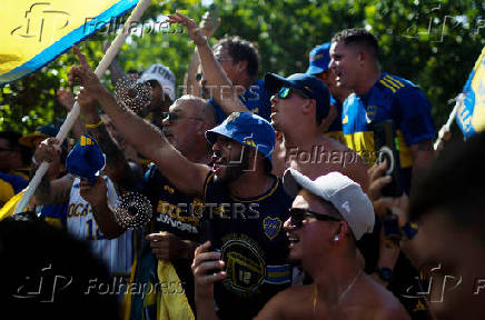 FIFA Club World Cup - Boca Juniors fans at Miami Beach