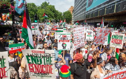 National March for Palestine in London