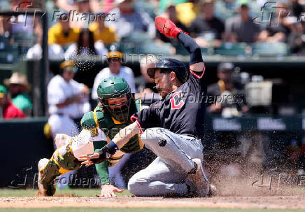 MLB: Cleveland Guardians at Athletics