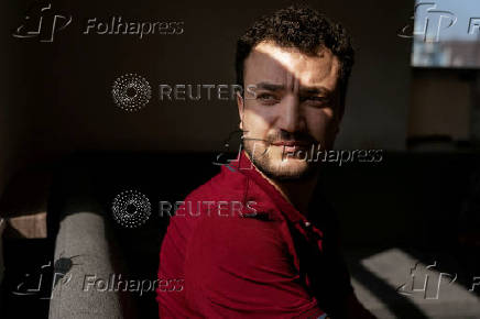 Mahmoud Khalil poses for a portrait in New York