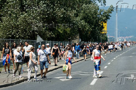 Croatian singer Marko Perkovic Thompson poised to break world record for largest paid concert in Zagreb
