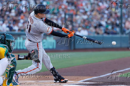 MLB: San Francisco Giants at Athletics