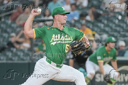 MLB: Toronto Blue Jays at Athletics