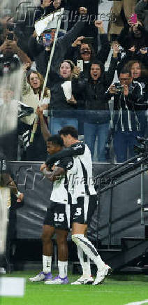 Partida entre corinthians e red bull bragantino pelo campeonato brasileiro