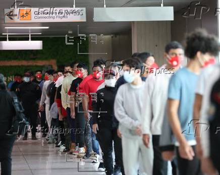 Un total de 186 migrantes regresan a Venezuela en un vuelo estatal de repatriación