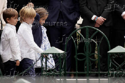 Funeral of Colombian Senator Miguel Uribe Turbay, in Bogota