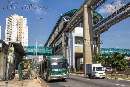 Estação Oratório da Linha 15-Prata do Metrô de São Paulo