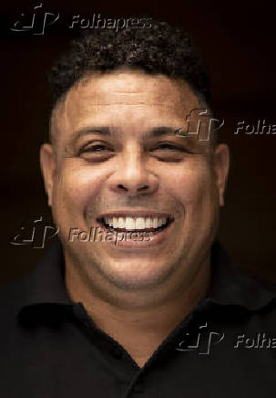 Retrato do ex-jogador Ronaldo Nazário, o Ronaldo Fenômeno