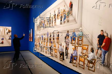 'David Hockney 25' exhibition in Paris