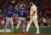 MLB: Texas Rangers at Boston Red Sox