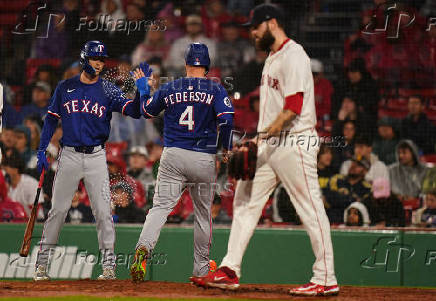 MLB: Texas Rangers at Boston Red Sox