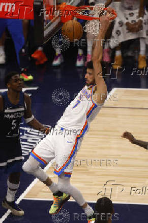 NBA: Playoffs-Oklahoma City Thunder at Minnesota Timberwolves
