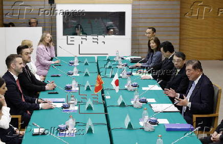 Japan-Montenegro Summit Meeting in Tokyo