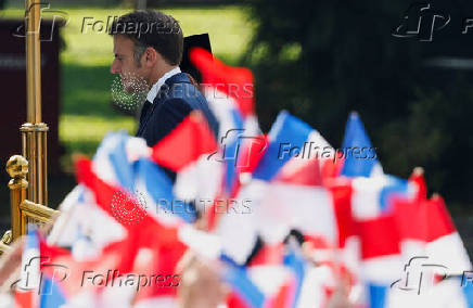 French President Macron visits Indonesia