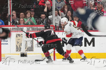 NHL: Stanley Cup Playoffs-Florida Panthers at Carolina Hurricanes