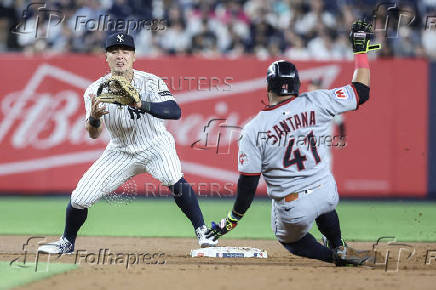 MLB: Cleveland Guardians at New York Yankees