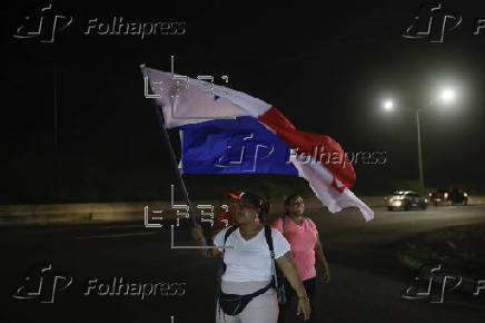 Manifestantes en Panamá rechazan políticas de Mulino
