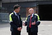 NATO Secretary General Mark Rutte visits steel-makers Sheffield Forgemasters, in Sheffield